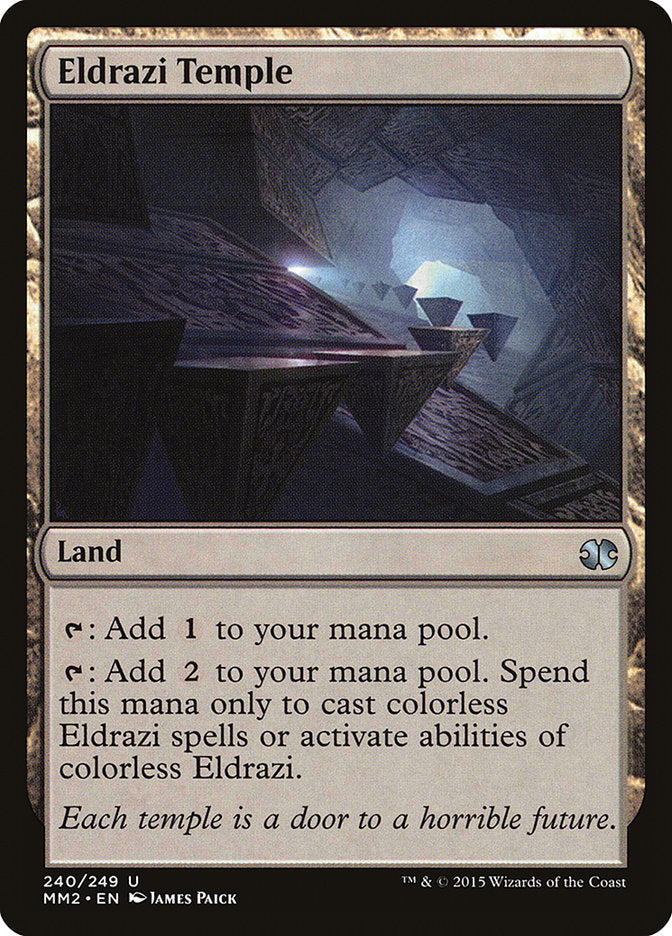 Eldrazi Temple [Modern Masters 2015] Foil