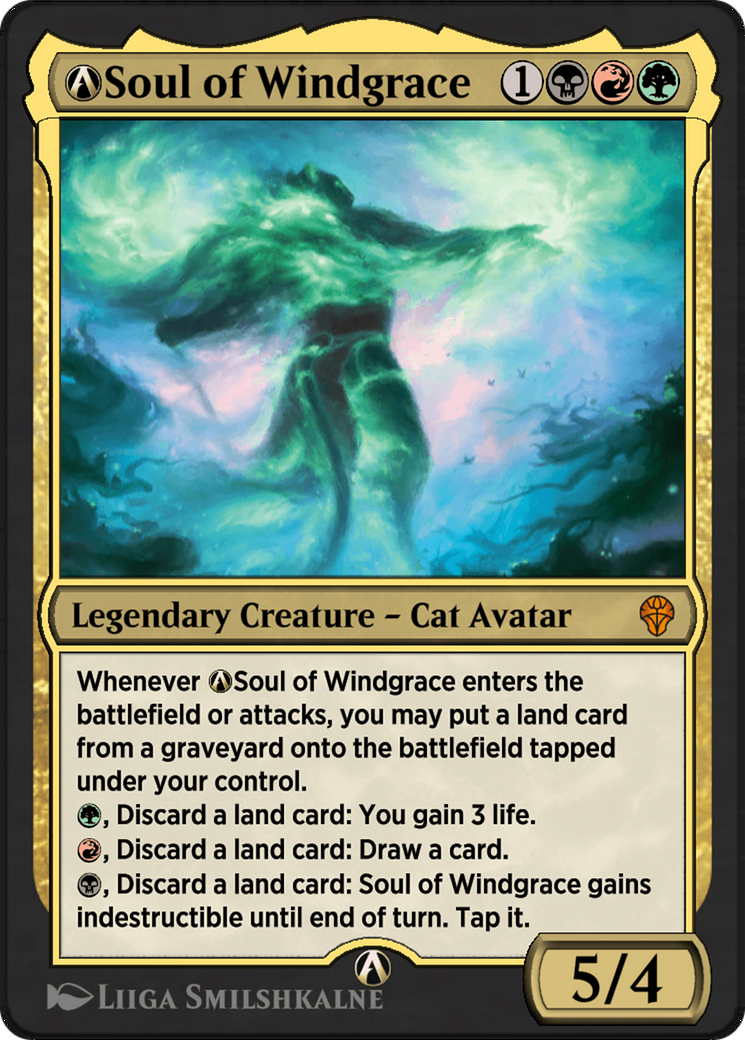 A-Soul of Windgrace  [Dominaria United]