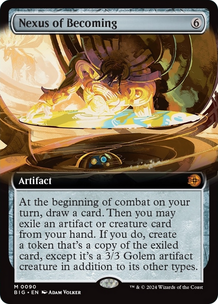 Nexus of Becoming (Extended Art) [Outlaws of Thunder Junction: The Big Score] Foil