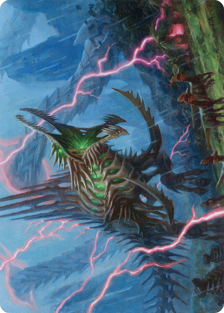 Etali, Primal Sickness // Etali, Primal Sickness  [March of the Machine Art Series] (Borderless) Foil