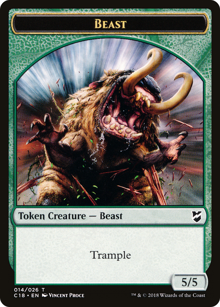 Beast  [Commander 2018 Tokens]
