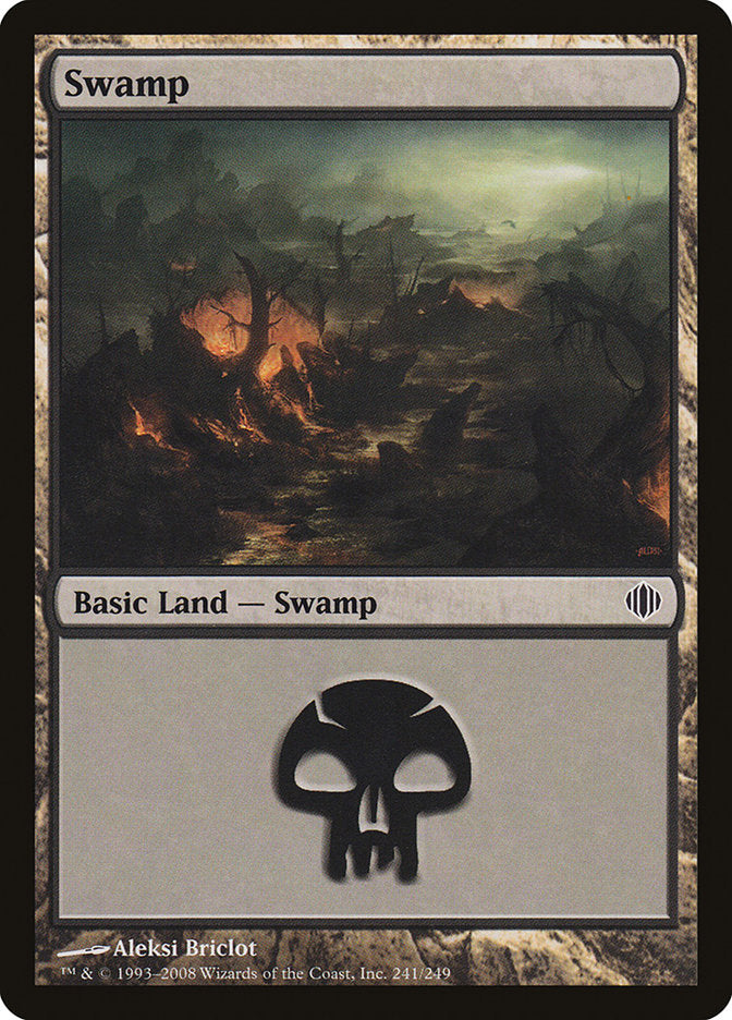 Swamp (241) [Shards of Alara] Foil