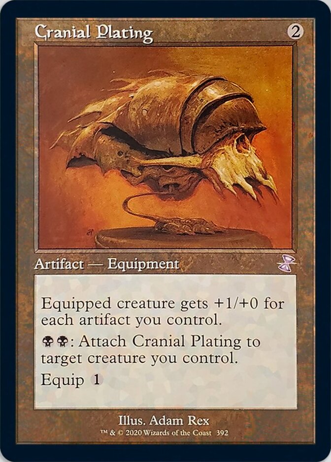 Cranial Plating (Timeshifted) [Time Spiral Remastered] Foil