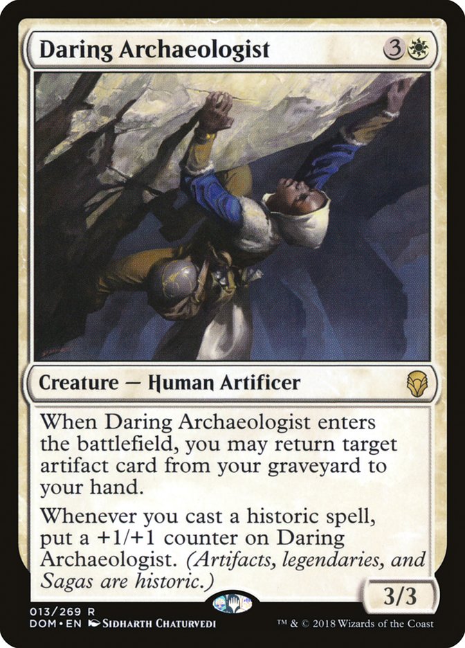 Daring Archaeologist [Dominaria] Foil