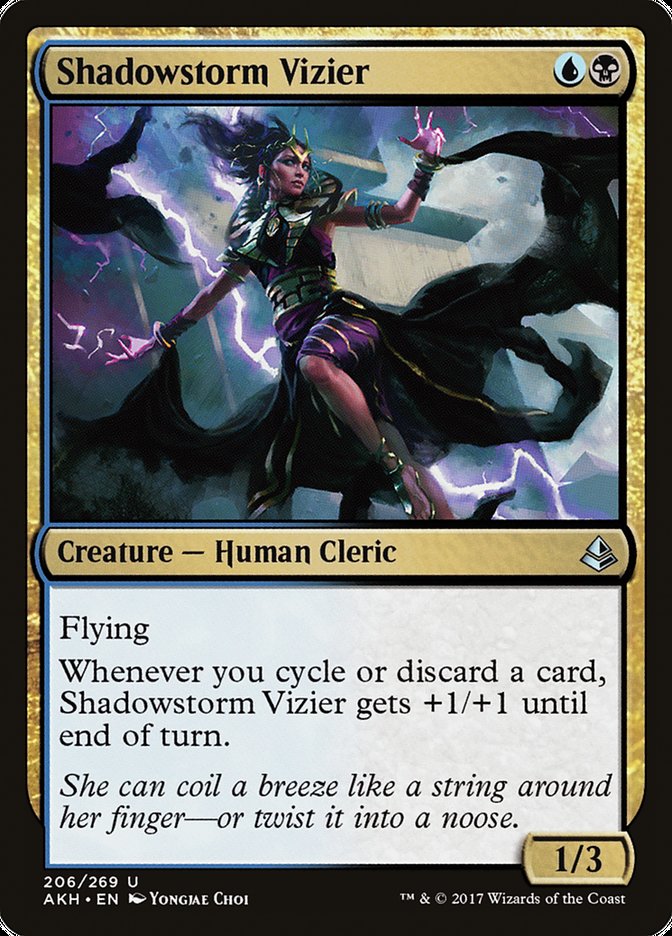 Shadowstorm Vizier [Amonkhet] Foil
