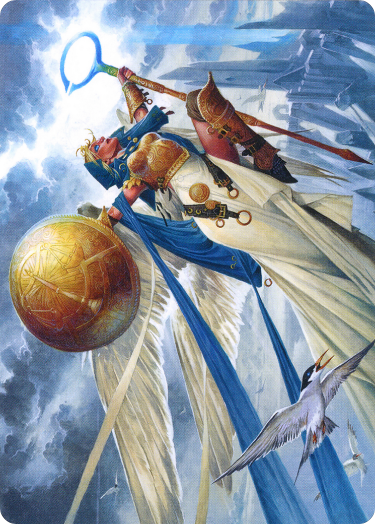 Linvala, Shield of Sea Gate // Linvala, Shield of Sea Gate  [Zendikar Rising Art Series] (Borderless)