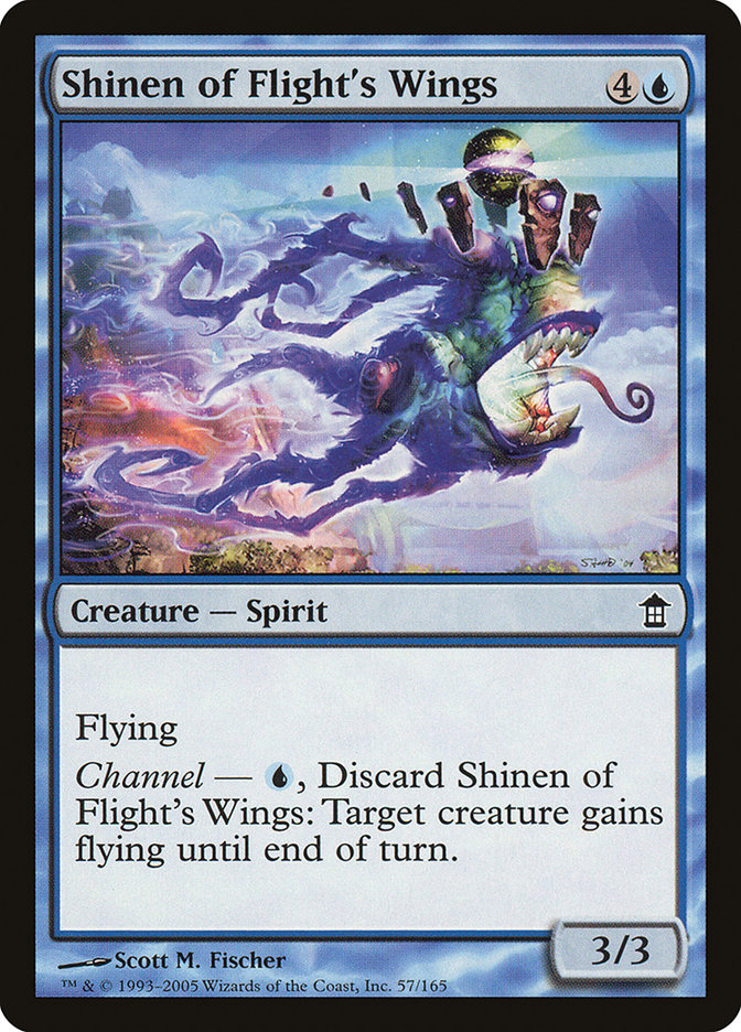 Shinen of Flight's Wings [Saviors of Kamigawa] Foil