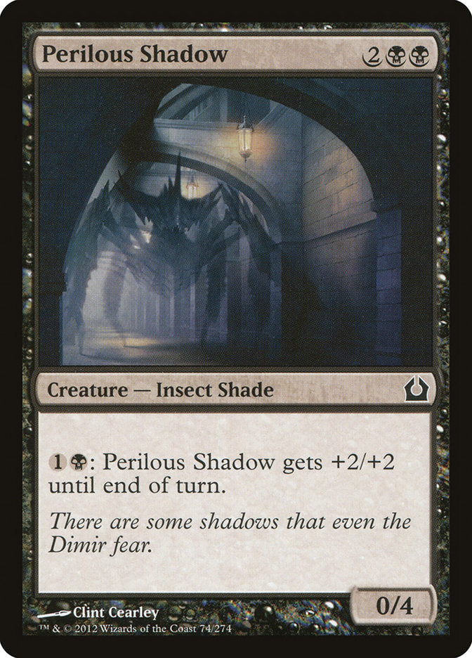 Perilous Shadow [Return to Ravnica] Foil