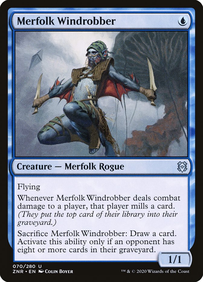 Merfolk Windrobber [Zendikar Rising] Foil