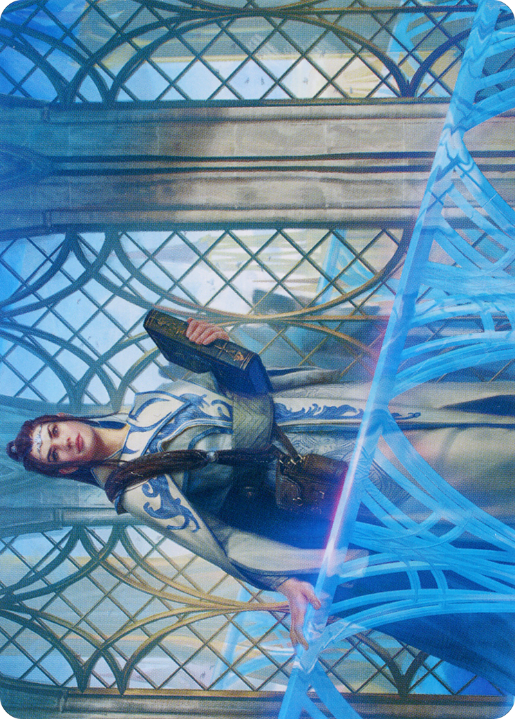 Hurkyl, Master Wizard // Hurkyl, Master Wizard  [The Brothers' War Art Series] (Borderless) Foil