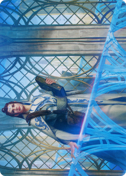 Hurkyl, Master Wizard // Hurkyl, Master Wizard  [The Brothers' War Art Series] (Borderless) Foil