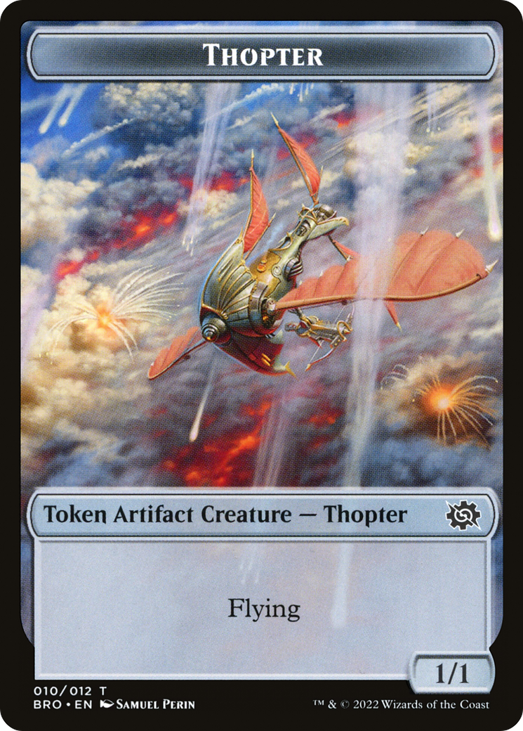 Thopter  [The Brothers' War Tokens] Foil
