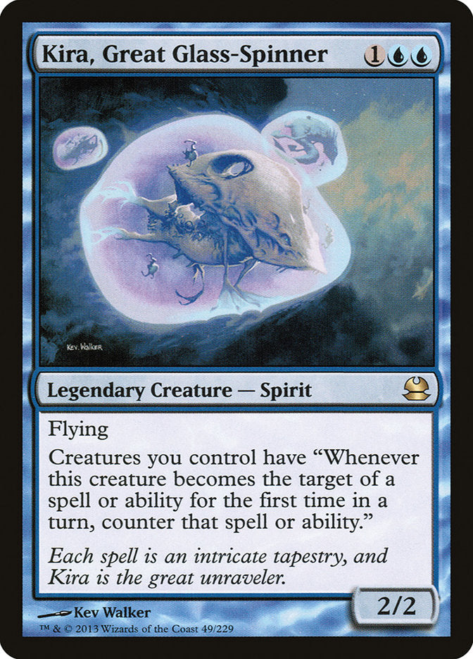 Kira, Great Glass-Spinner [Modern Masters] Foil