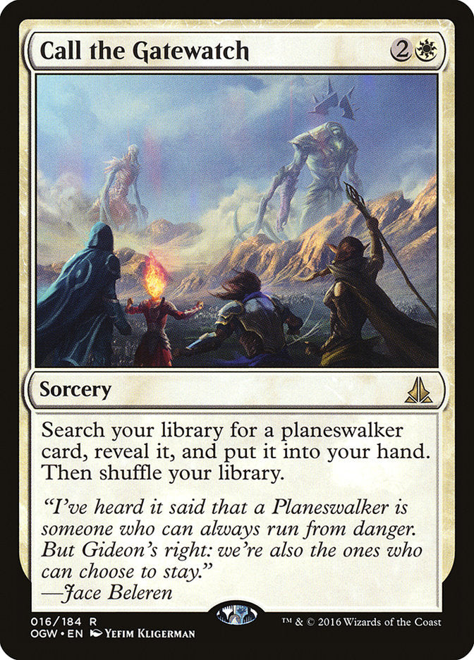 Call the Gatewatch [Oath of the Gatewatch] Foil