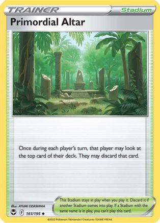 Primordial Altar (161/195) [Sword & Shield: Silver Tempest] Reverse Holofoil