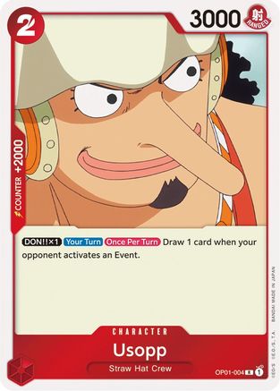 Usopp (OP01-004) - [Romance Dawn] Foil