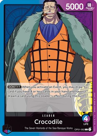 Crocodile (062) (OP01-062) - [Romance Dawn]