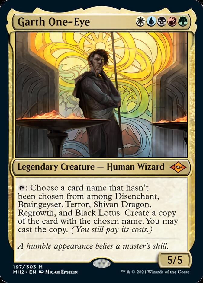 Garth One-Eye [Modern Horizons 2] Foil