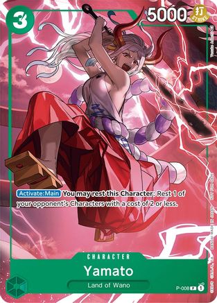 Yamato (Tournament Pack Vol. 1) (P-008) - [One Piece Promotion Cards]