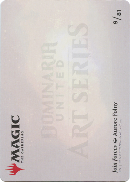 Join Forces // Join Forces  [Dominaria United Art Series] (Borderless)