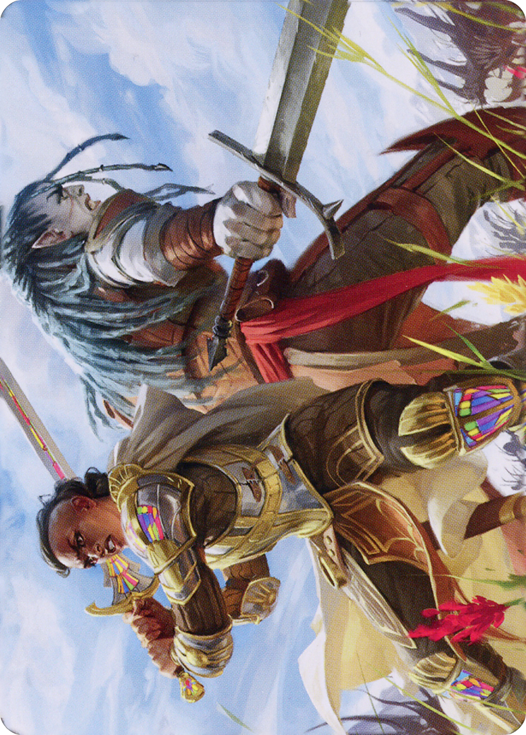 Join Forces // Join Forces  [Dominaria United Art Series] (Borderless)