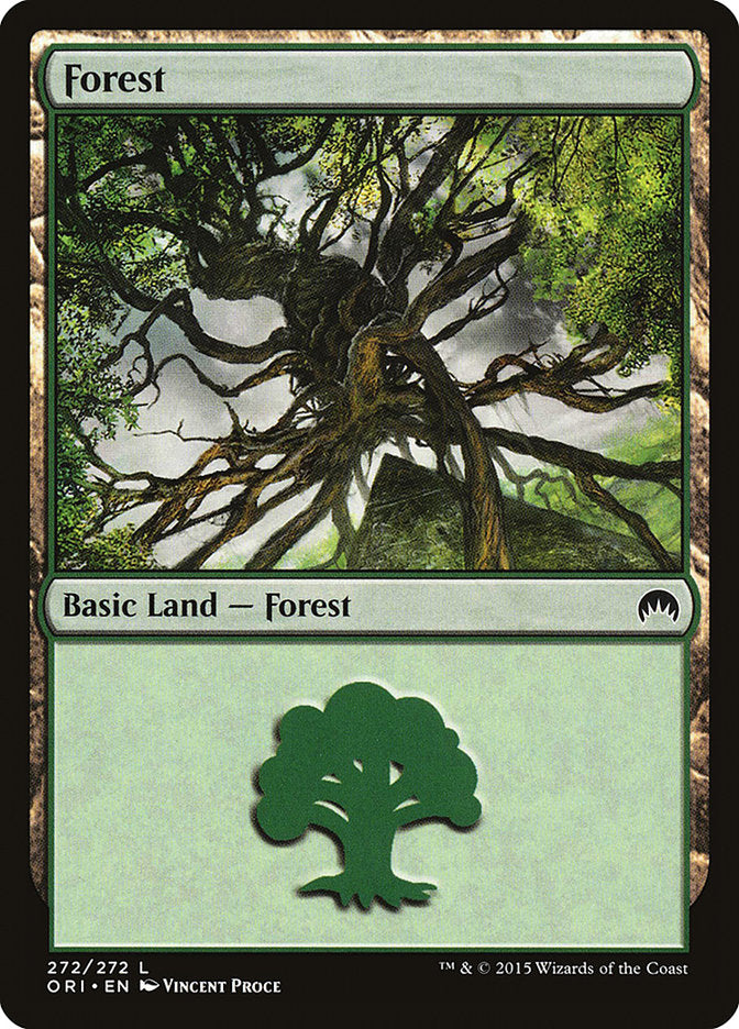 Forest (272) [Magic Origins] Foil