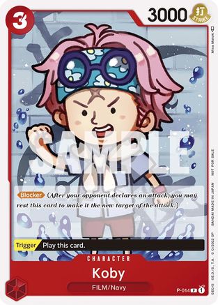 Koby (One Piece Film Red) (P-014) - [One Piece Promotion Cards]
