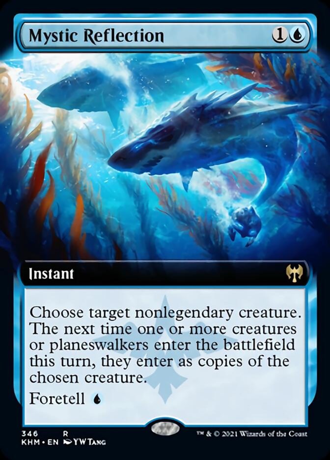 Mystic Reflection (Extended Art) [Kaldheim] Foil