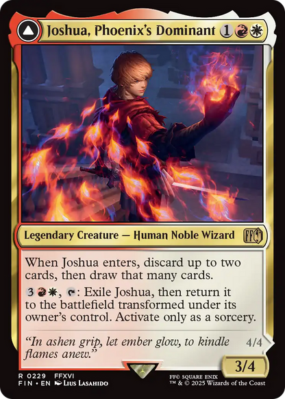 Joshua, Phoenix's Dominant [FINAL FANTASY] Foil