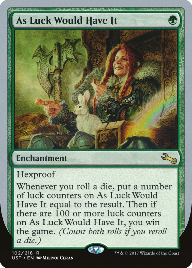 As Luck Would Have It [Unstable] Foil