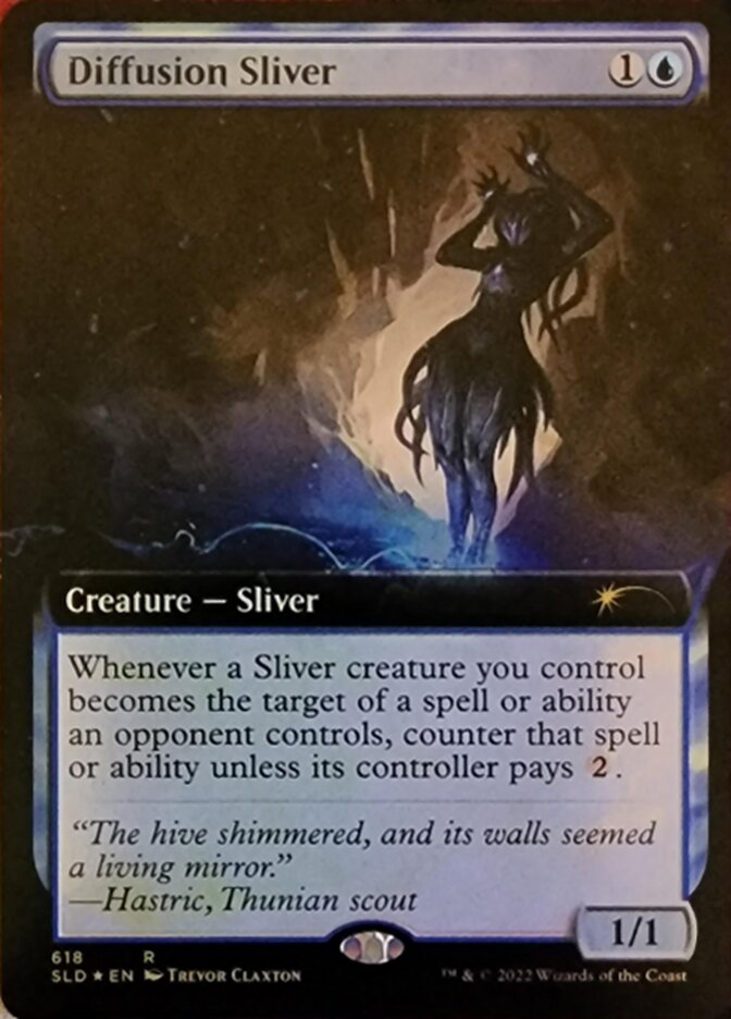 Diffusion Sliver (Extended Art) [Secret Lair Drop Promos]