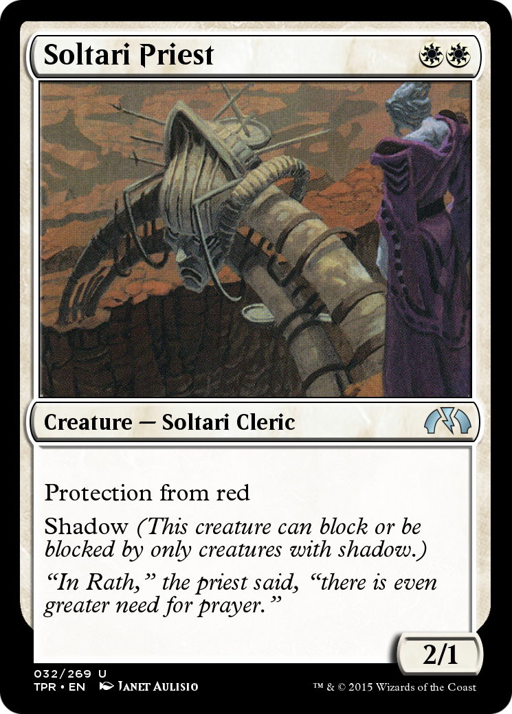 Soltari Priest  [Tempest Remastered] Foil