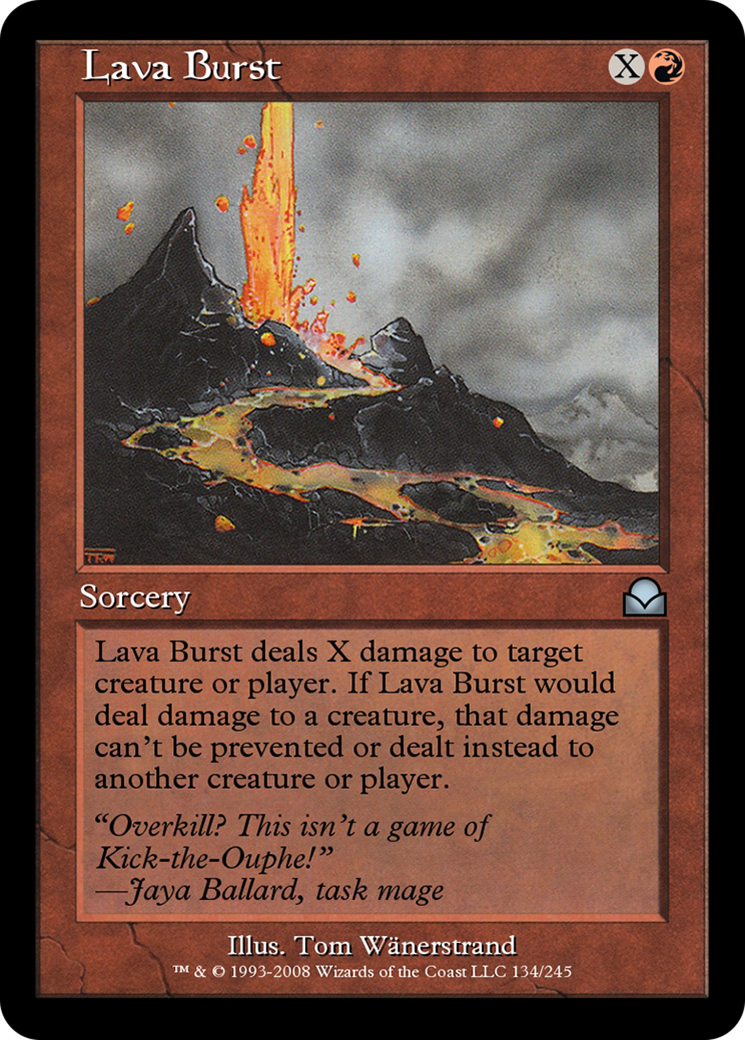 Lava Burst  [Masters Edition II] Foil
