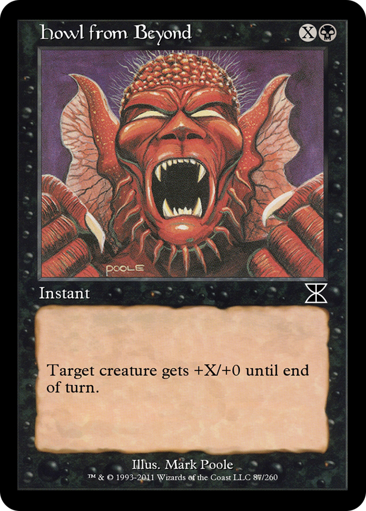 Howl from Beyond  [Masters Edition IV] Foil