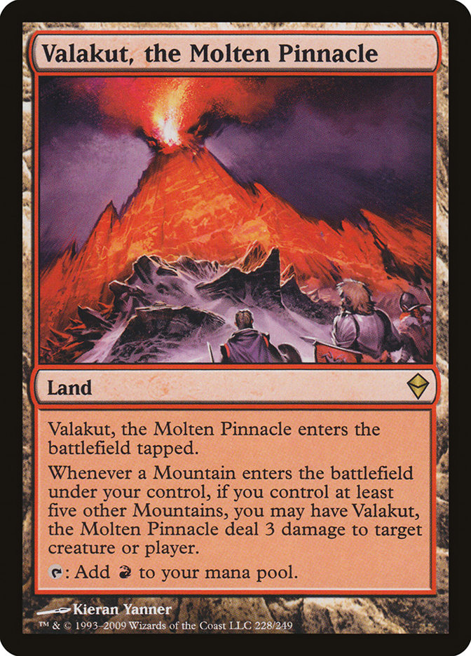 Valakut, the Molten Pinnacle [Zendikar] Foil