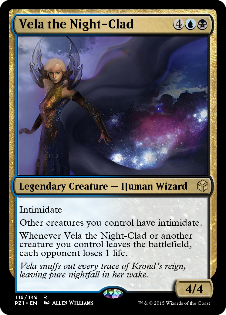 Vela the Night-Clad  [Legendary Cube Prize Pack]