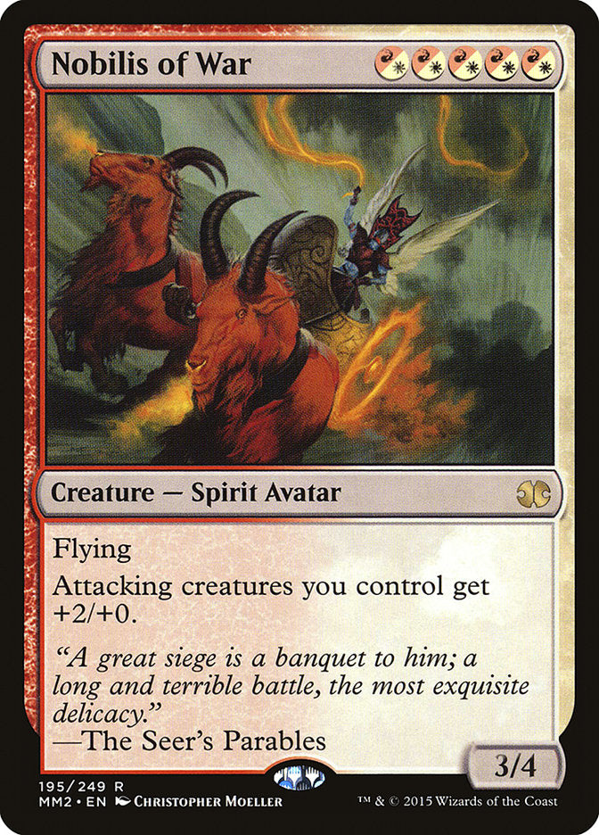 Nobilis of War [Modern Masters 2015] Foil