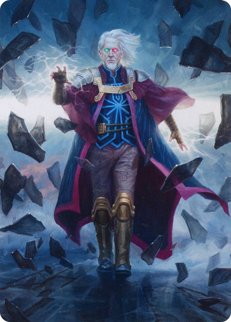 Urza, Planeswalker // Urza, Planeswalker  [The Brothers' War Art Series] (Borderless) Foil
