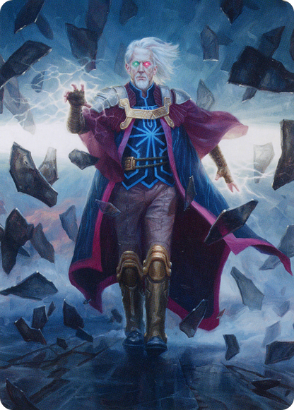 Urza, Planeswalker // Urza, Planeswalker  [The Brothers' War Art Series] (Borderless)