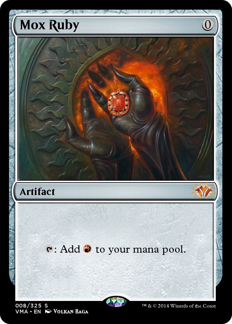 Mox Ruby  [Vintage Masters]