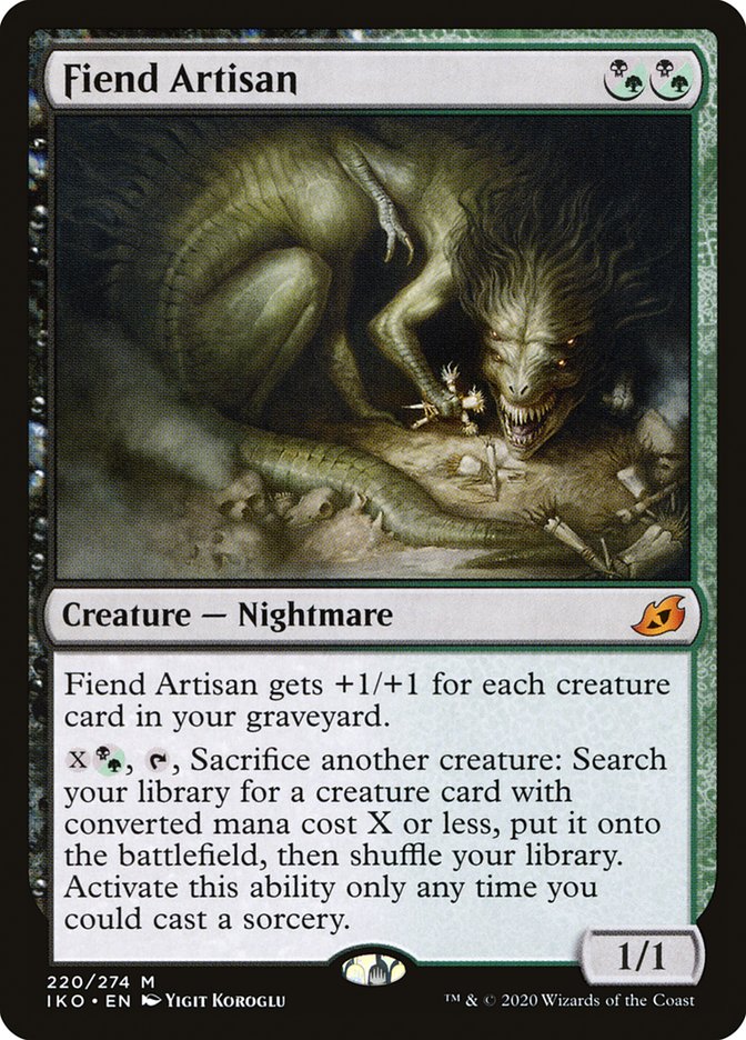Fiend Artisan [Ikoria: Lair of Behemoths] Foil