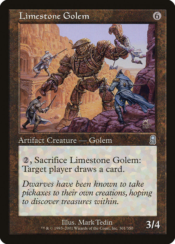 Limestone Golem [Odyssey] Foil