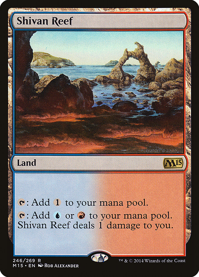 Shivan Reef [Magic 2015] Foil