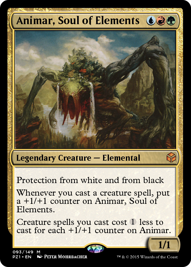 Animar, Soul of Elements  [Legendary Cube Prize Pack] Foil