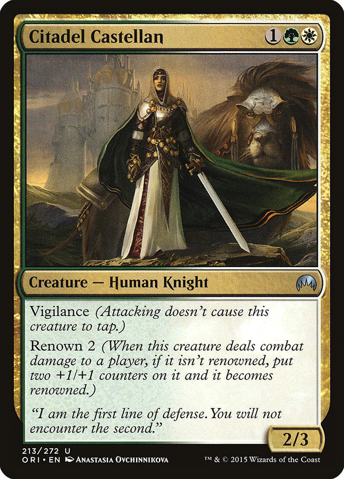 Citadel Castellan [Magic Origins] Foil