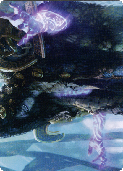 Valki, God of Lies // Valki, God of Lies  [Art Series: Kaldheim] (Borderless) Foil