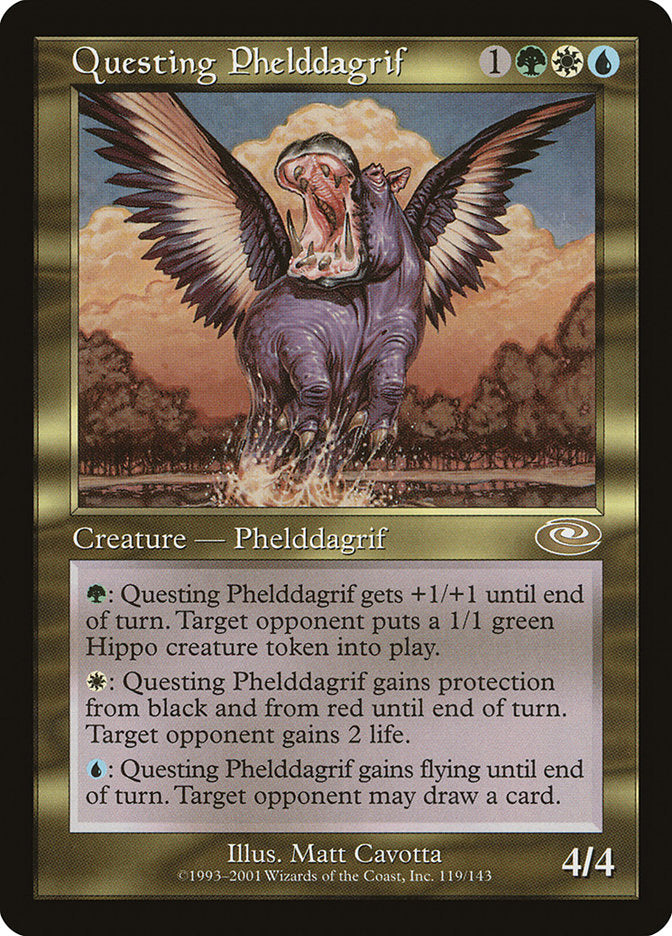 Questing Phelddagrif [Planeshift] Foil