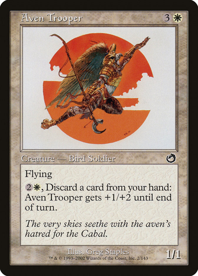 Aven Trooper [Torment] Foil