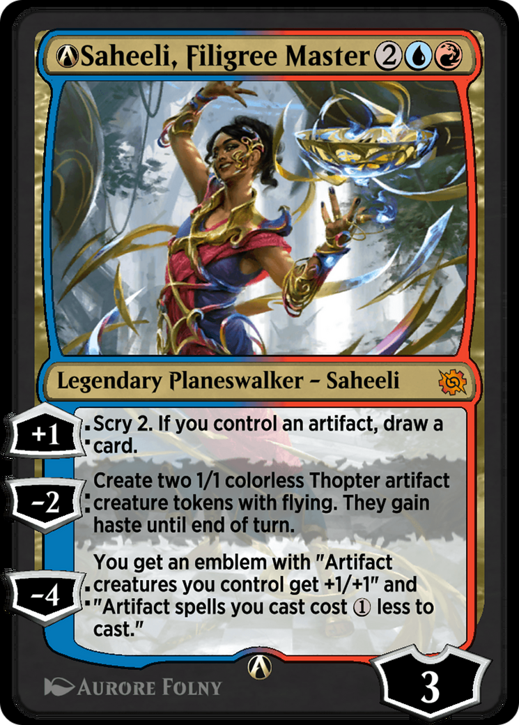 A-Saheeli, Filigree Master  [The Brothers' War]