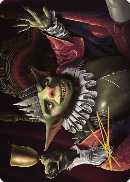 Krenko, Baron of Tin Street // Krenko, Baron of Tin Street  [Murders at Karlov Manor Art Series] (Borderless) Foil
